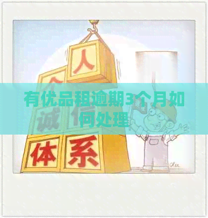 有优品租逾期3个月如何处理