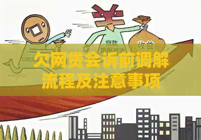 欠网贷会诉前调解流程及注意事项