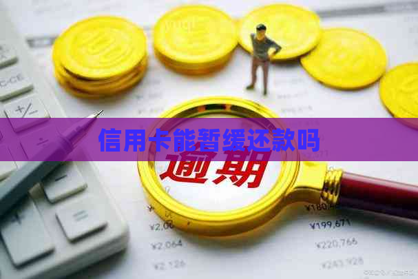 信用卡能暂缓还款吗