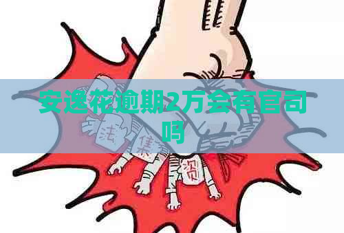 安逸花逾期2万会有官司吗