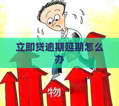 立即贷逾期延期怎么办