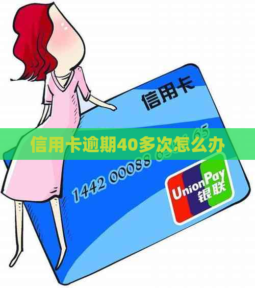 信用卡逾期40多次怎么办