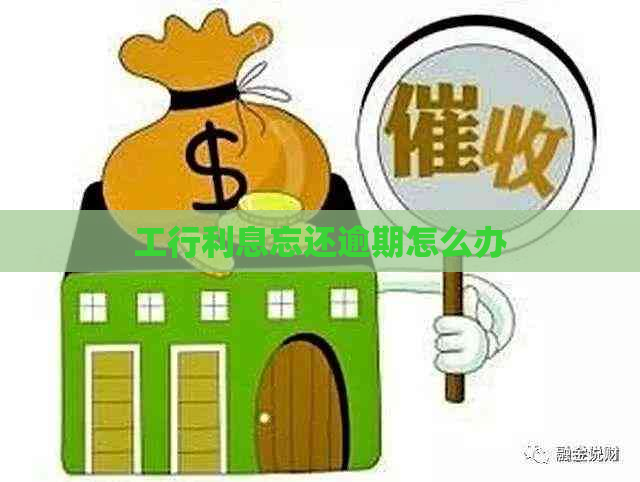 工行利息忘还逾期怎么办