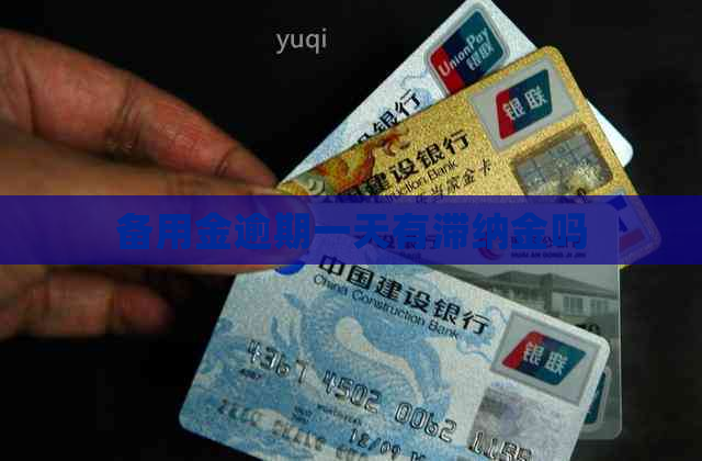备用金逾期一天有滞纳金吗