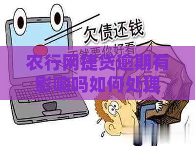 农行网捷贷逾期有影响吗如何处理