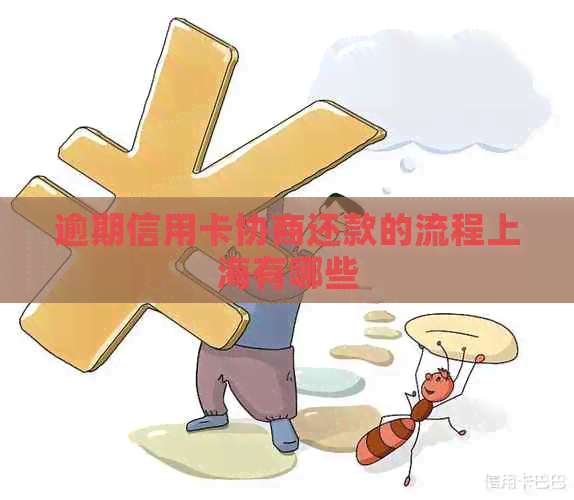 逾期信用卡协商还款的流程上海有哪些