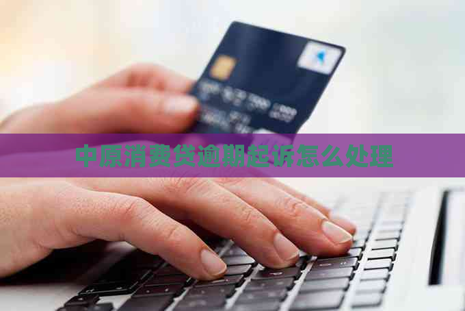中原消费贷逾期起诉怎么处理