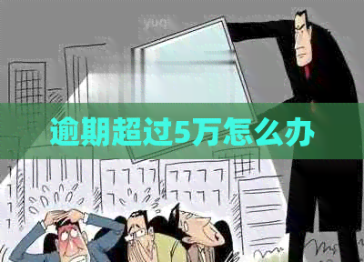 逾期超过5万怎么办