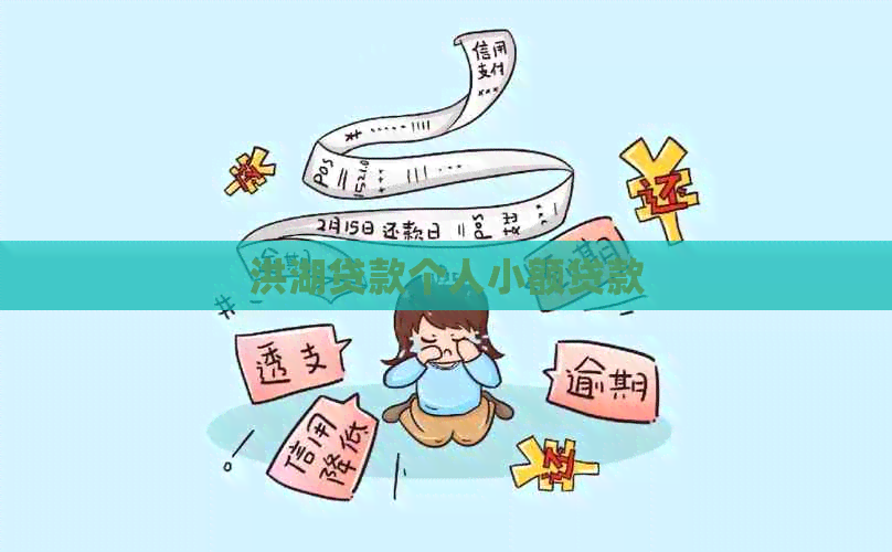 洪湖贷款个人小额贷款
