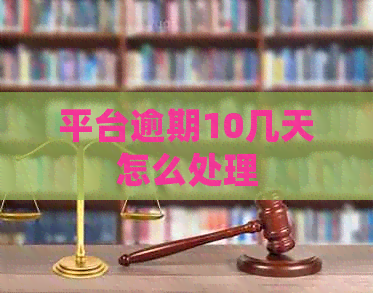 平台逾期10几天怎么处理