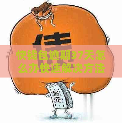 快钱包逾期37天怎么办快速解决方法