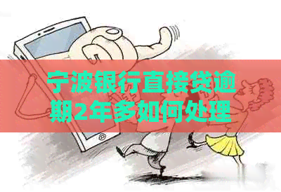 宁波银行直接贷逾期2年多如何处理