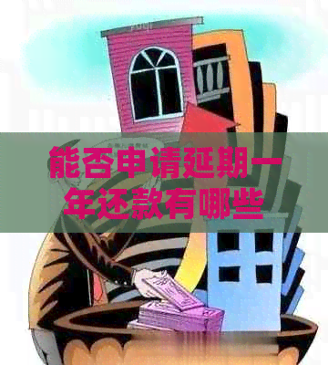 能否申请延期一年还款有哪些条件