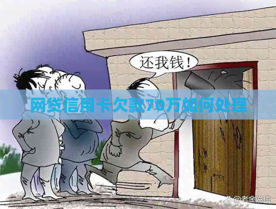 网贷信用卡欠款70万如何处理