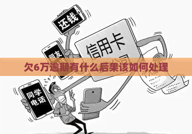 欠6万逾期有什么后果该如何处理