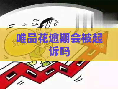唯品花逾期会被起诉吗