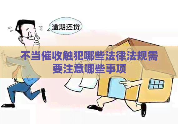 不当触犯哪些法律法规需要注意哪些事项