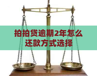逾期2年怎么还款方式选择