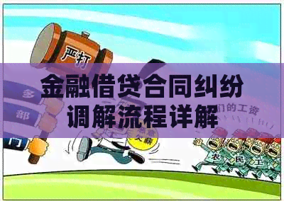 金融借贷合同纠纷调解流程详解