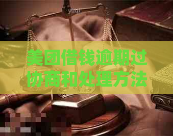 美团借钱逾期过协商和处理方法