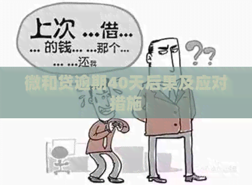 微和贷逾期40天后果及应对措施