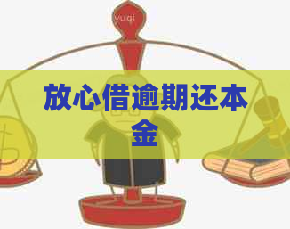 放心借逾期还本金