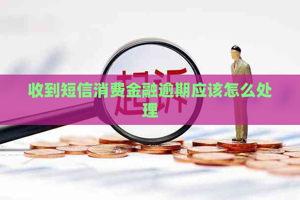 收到短信消费金融逾期应该怎么处理