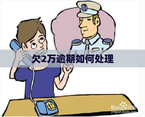 欠2万逾期如何处理