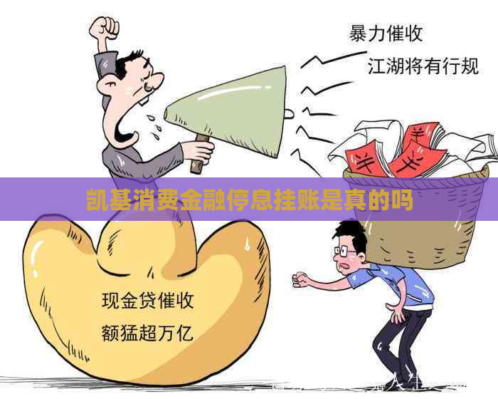 凯基消费金融停息挂账是真的吗