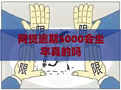 网贷逾期5000会坐牢真的吗