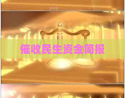 民生资金简报 民生资金简报