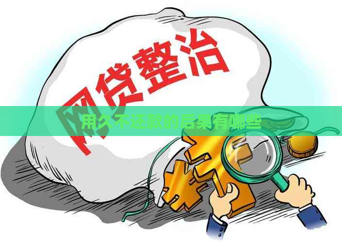 用久不还款的后果有哪些