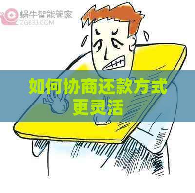 如何协商还款方式更灵活