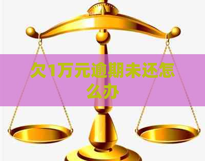 欠1万元逾期未还怎么办