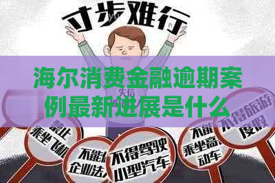 海尔消费金融逾期案例最新进展是什么
