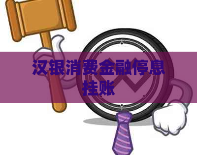 汉银消费金融停息挂账