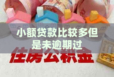 小额贷款比较多但是未逾期过