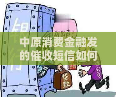 中原消费金融发的短信如何写