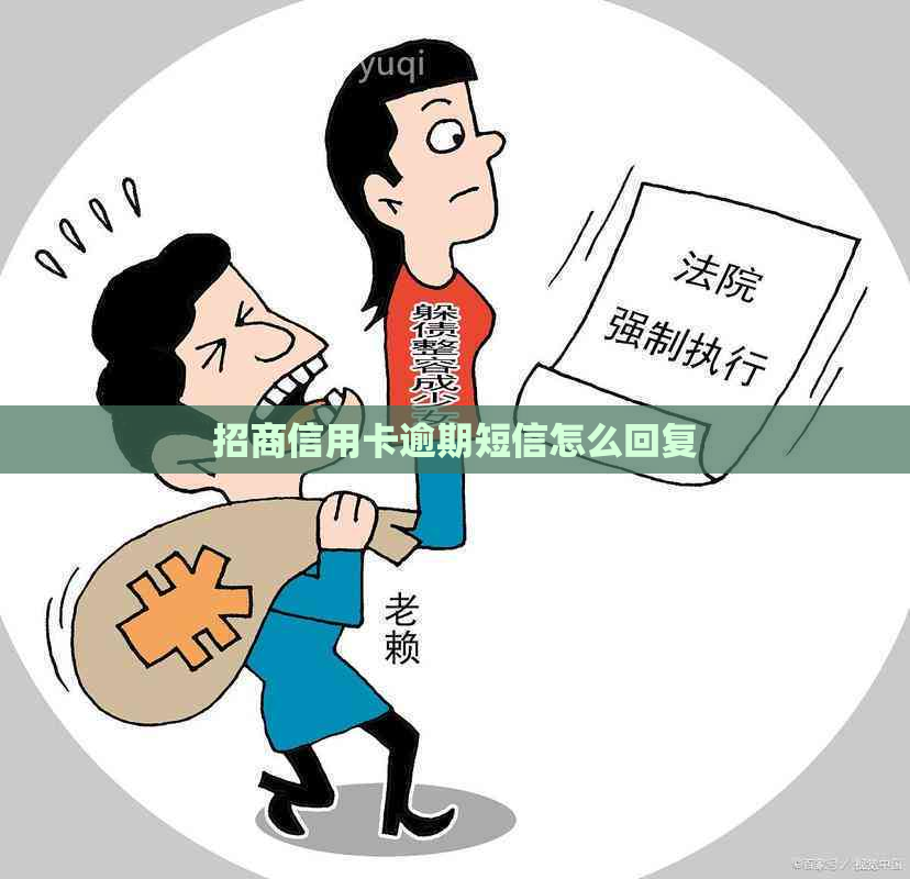 招商信用卡逾期短信怎么回复