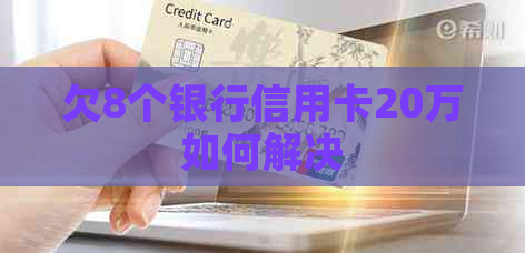 欠8个银行信用卡20万如何解决