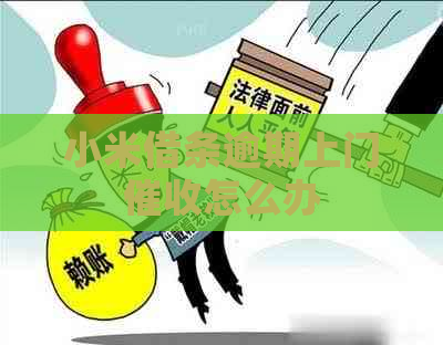 小米借条逾期上门怎么办