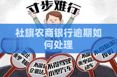 社旗农商银行逾期如何处理