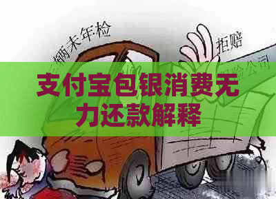 支付宝包银消费无力还款解释