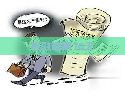 极融逾期10天