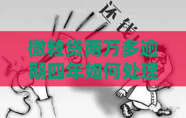 微粒贷两万多逾期四年如何处理