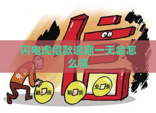闪电虎借款逾期一天会怎么样