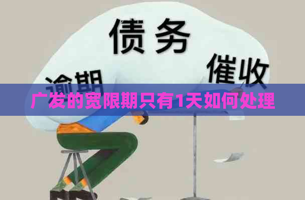 广发的宽限期只有1天如何处理