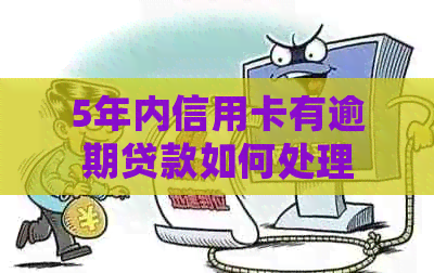 5年内信用卡有逾期贷款如何处理