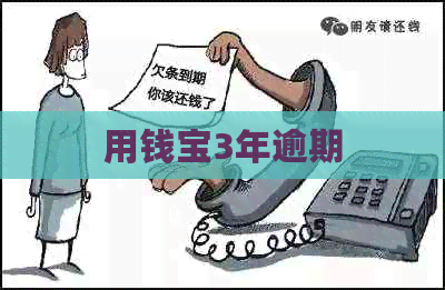 用钱宝3年逾期