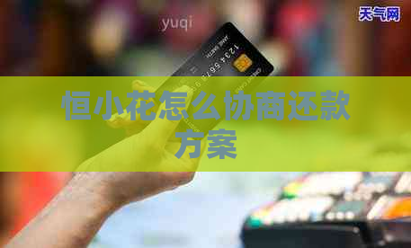 恒小花怎么协商还款方案